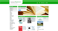 Desktop Screenshot of bookstore.instantbook.se